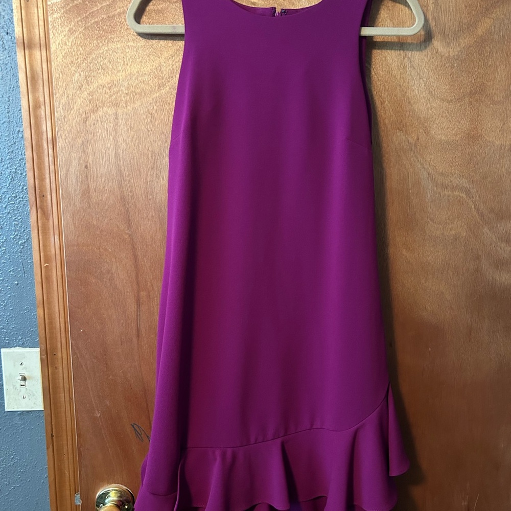 Ivanka Trump Purple Midi Dress